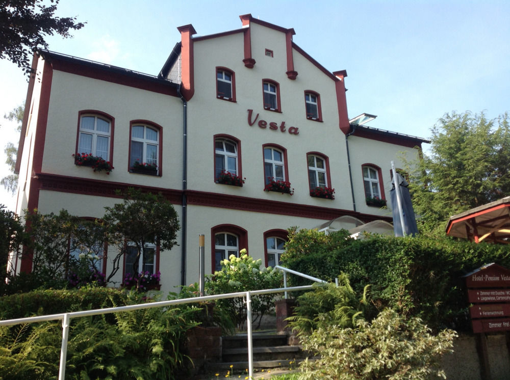 Hotel - Pension Vesta Bad Elster Exteriör bild